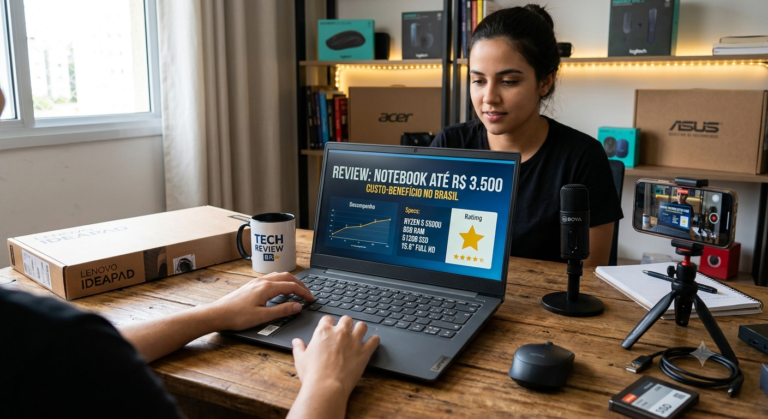Melhores Notebooks até R$ 3.500 em 2026: Custo Benefício 4 Melhores Notebooks