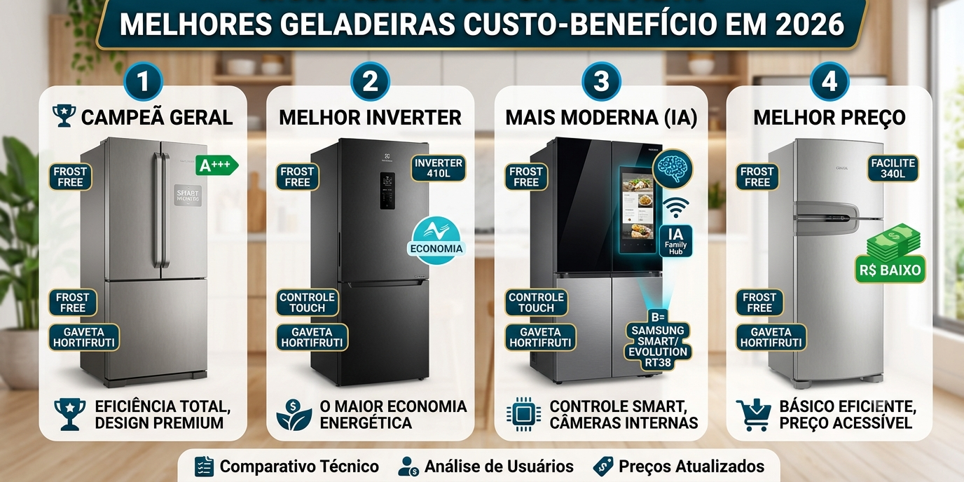 Melhores Geladeiras