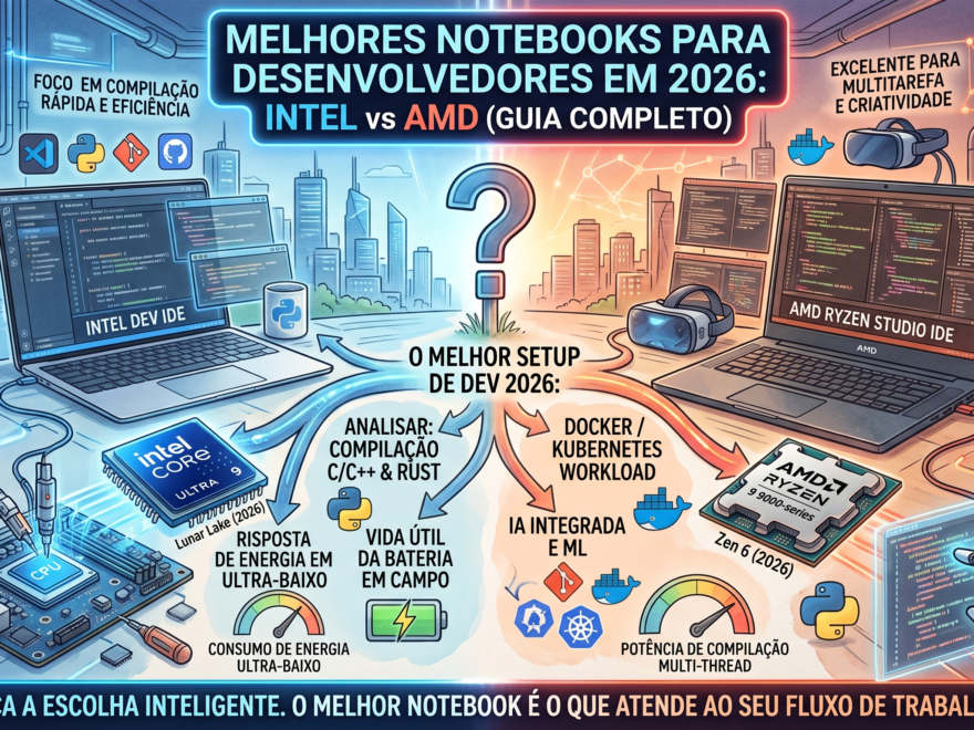 Melhor notebook para desenvolvedor em 2026
