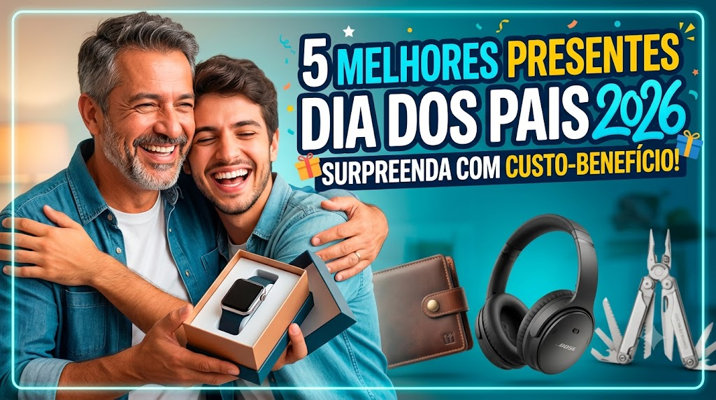 Melhores Presentes para o Dia dos Pais 2026