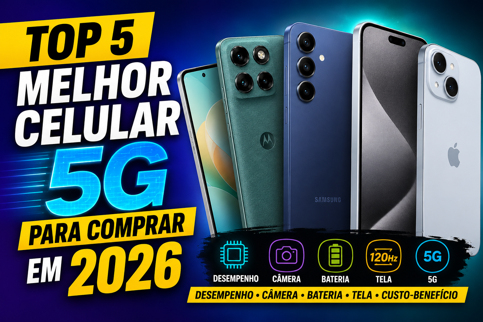 Melhor celular 5G